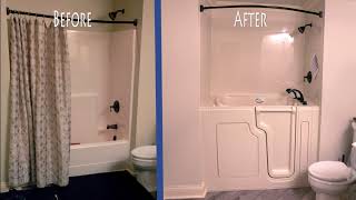 Watch us install a Walk-In Tub!
