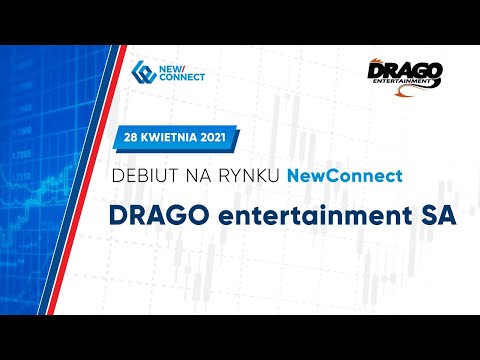 Debiut DRAGO ENTERTAINMENT S.A. na NewConnect - 28 kwietnia 2021 r.