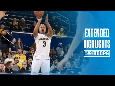 Syracuse vs. Michigan | EXTENDED HIGHLIGHTS | Big Ten Women's Basketball | 11/23/2025