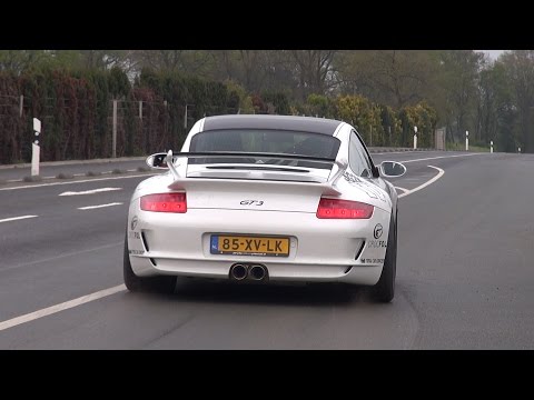 LOUD Porsche 997 GT3 with Akrapovic Exhaust System!