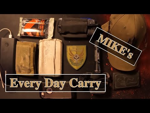 EDC: Every Day Carry - Ausrüstung, Gear, Werkzeug, Tools... die ich jeden Tag dabei habe.