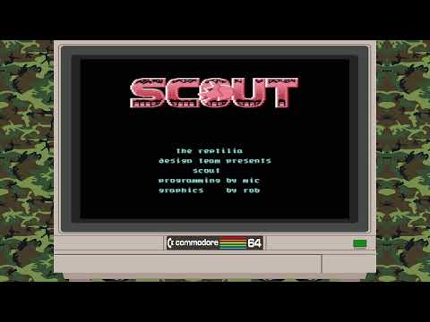 Commodore 64 Game Sid Music - Scout Invade a Load! Tape Loader . Love those Sid Tunes ...