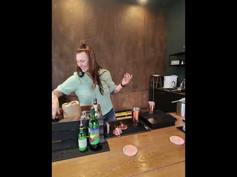 Practice round national coffee in good spirits competition 2025 Nicole Battefeld-Montgomery