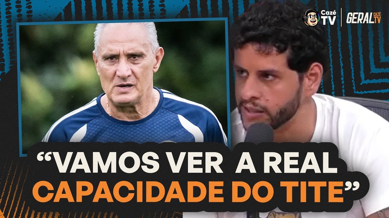 TITE ESTÁ NO MESMO NÍVEL DA NOVA GERAÇÃO DE TREINADORES NO BRASIL? | GERAL CAZÉTV