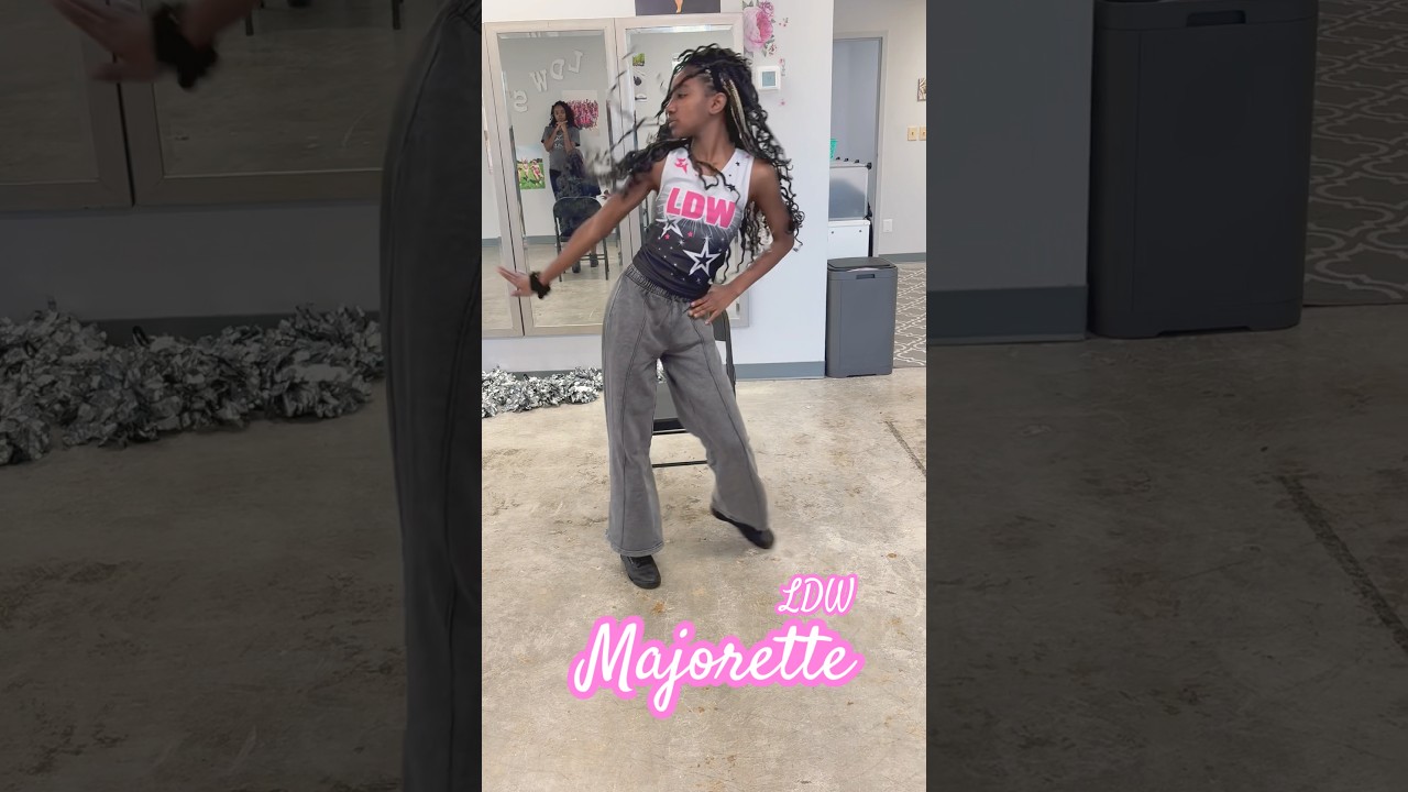 Majorette | Slow Stands | 8 count | Freestyle #dance #majorette #dancer