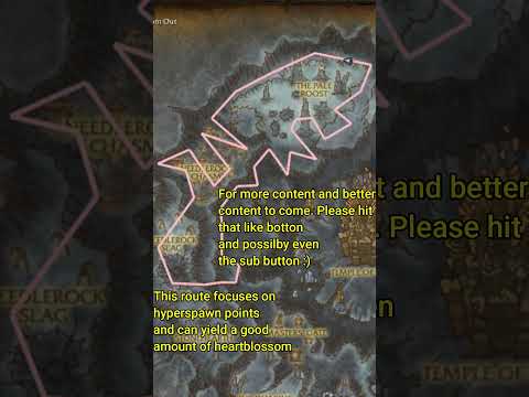 WoW Cataclysm Classic Heartblossom Route Lots of Nodes When No Competition