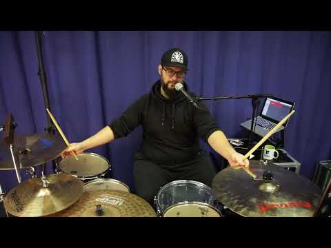 bandpapa drum lessons - Paradiddle System Drumset