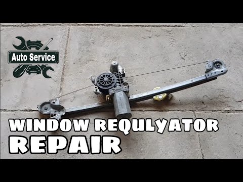 How to Remove a Rear Window Regulator Mercedes benz w210