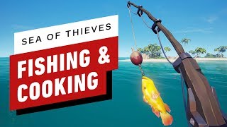 Cooking and Fishing Gameplay