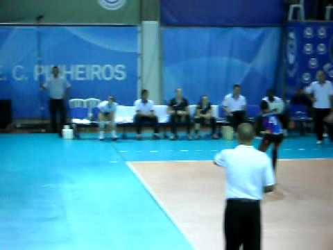 Pinheiros/Mackenzie 3X0 Vôlei Futuro 31Mar2010 3° jogo Quartas-de-final Superliga 09/10 - Parte 9