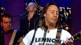 Julian Lennon - day after day incomplete on letterman
