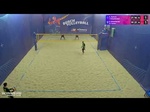 22:10 A. Bakotin / I. Kobylianskyi - D. Kharchenko / O. Yurtov 01.02.2023 | Winners Beach Volleyball