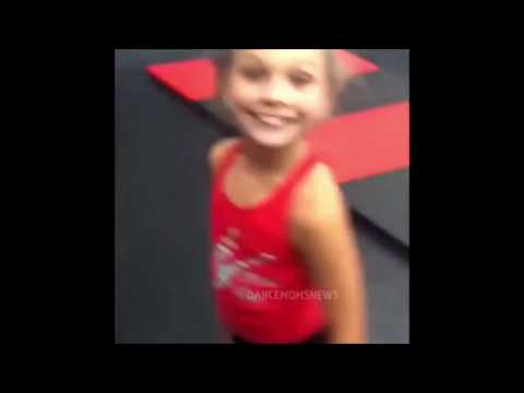 Maddie Ziegler's first front aerial
