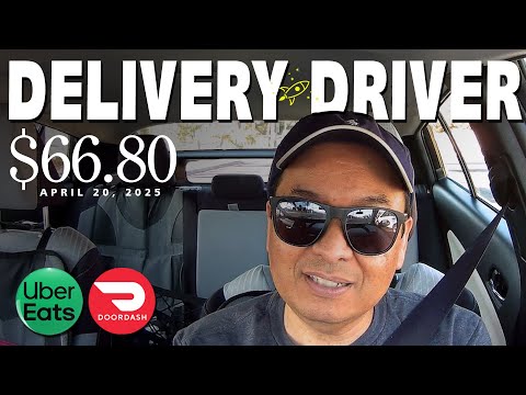 Woot! Easter $20 Promotion! | I Made $66 | 250420 | DoorDash Uber Eats Ride Along