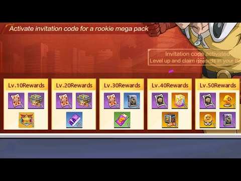 Gift Code Player Invitation(Mei 2022) | OPM The Strongest