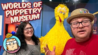 Worlds of Puppetry Museum! Jenn's First Visit!  New Chucky Puppet!  Plus More!  - Atlanta, GA