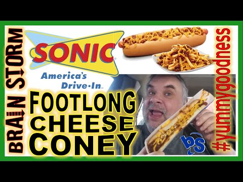 #YummyGoodness! Foot-long Chili-Cheese Coney @Sonic!...