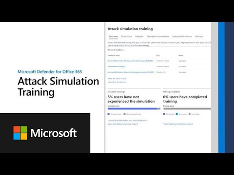 Attack Simulation Training with Microsoft