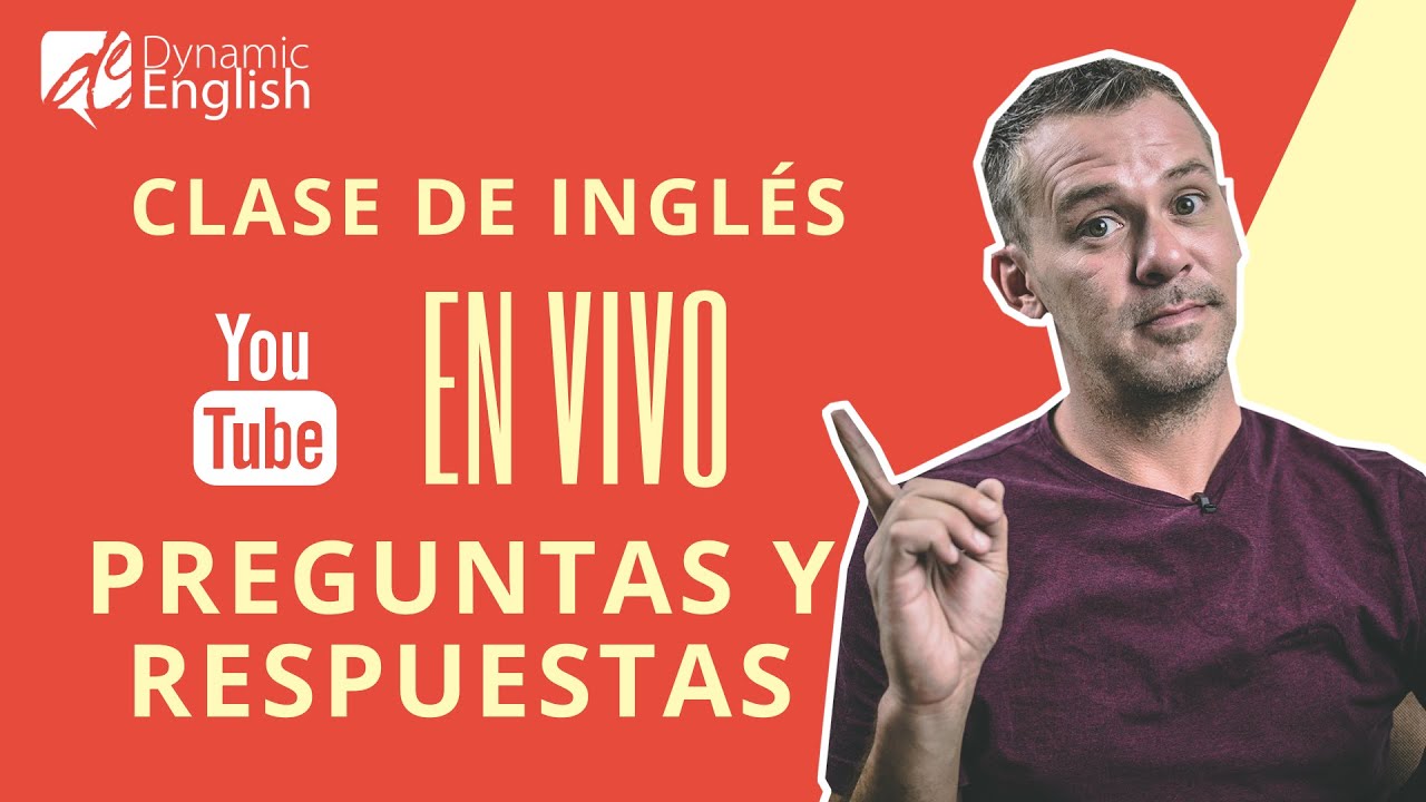❓PREGUNTAS Y RESPUESTAS EN VIVO! AMA (ASK ME ANYTHING!) #clasedeingles #inglesenvivo