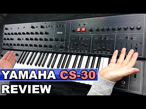 Yamaha CS-30 Monophonic Synthesizer 1977 - 1980 - Black image 8