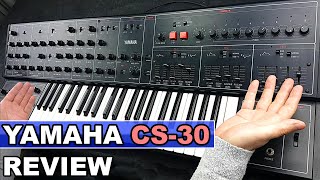 Video thumbnail for YAMAHA CS-30 - Synth Review, Sounds and Demo | Vintage Analog Monosynth by synth4ever