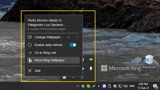 How to get Everyday New Wallpaper From Microsoft Bing [Automatically Change Wallpaper 4k]