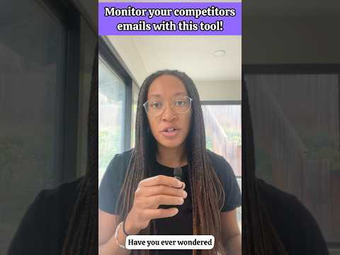 Monitor your competitors emails with this tool! #ad