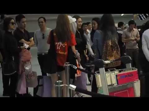 151101 Wonder Girls at Suvarnabhumi Airport - 2 (end) #WonderGirlsFanPartyInBkk