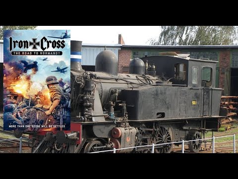 BEHIND THE SCENES OF THE WAR FILM IRON CROSS THE TRAINS