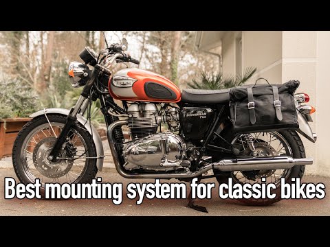 Installing the most secure and easy to use motorcycle luggage system: Sidekick by Longride.