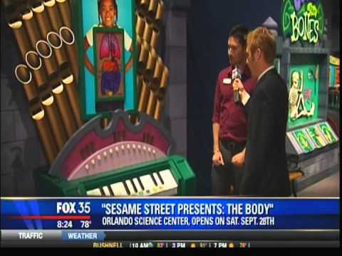 WOFL-TV FOX 35 | Sesame Street Presents: The Body, Orlando Science Center