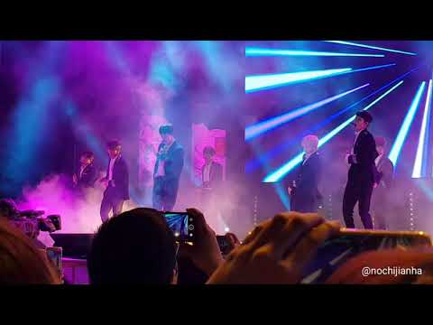180121 Wanna One 1st Fanmeeting in Jakarta - Energetic + Burn It Up
