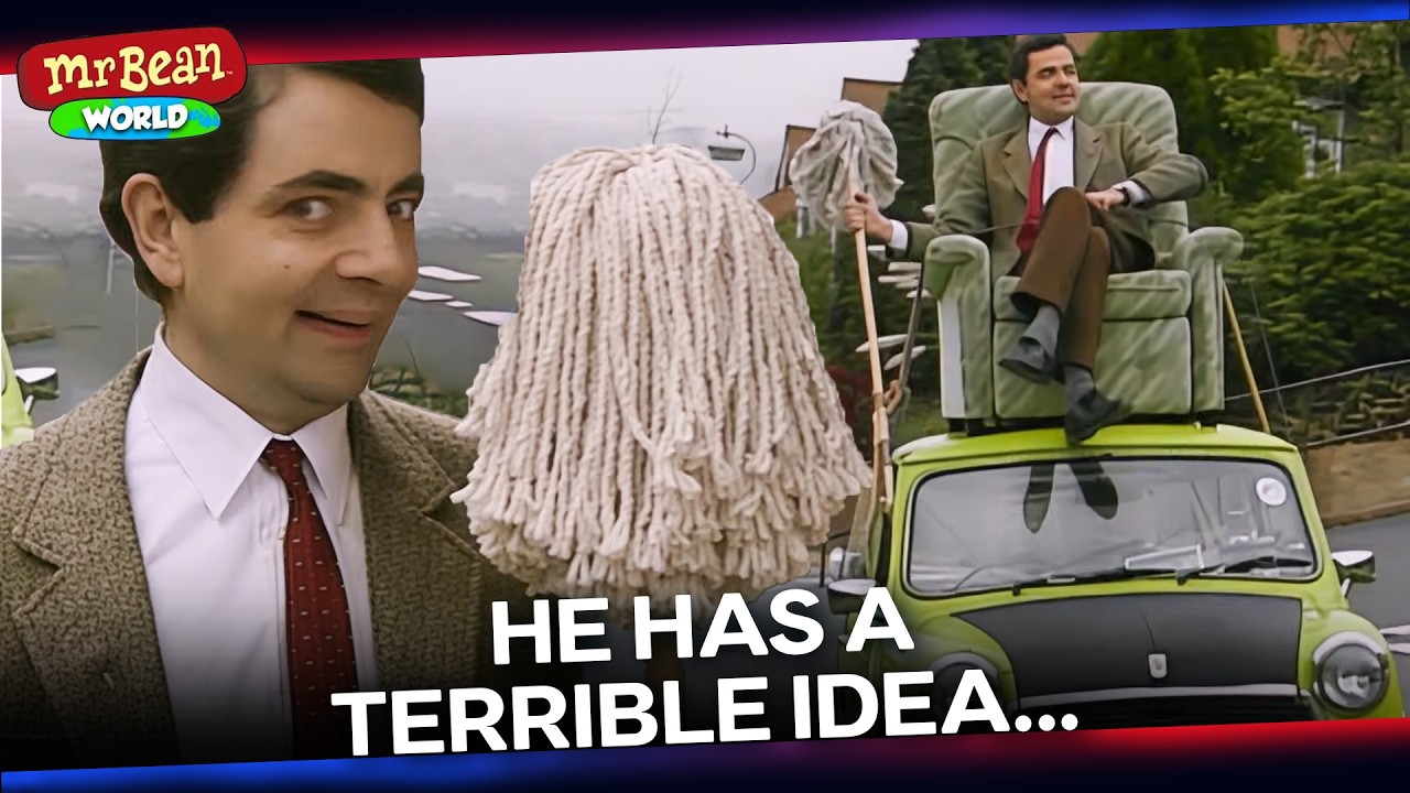 Bean Had Issues With His Car, Then He Improvised... | Mr Bean Live Action Season 1 | Mr Bean World