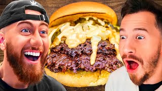 Who Can Cook The Best SMASH BURGER?! *TEAM ALBOE F
