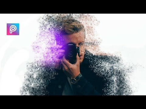 New Dispersion Effect in Picsart | Brust | Dispersion Effect Tutorial | Sand Dispersion