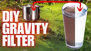 Gravity Filtration Method | Cheapest Way To Purify Thousands Of Gallons