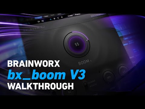 Brainworx bx_boom V3 - Walkthrough | Plugin Alliance