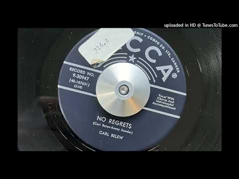 Carl Belew - No Regrets (Decca) 1959