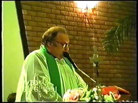 PRZYGŁÓW Ksiądz KRZYSZTOF NYKIEL POŻEGNANIE 1991.06.16 1/3