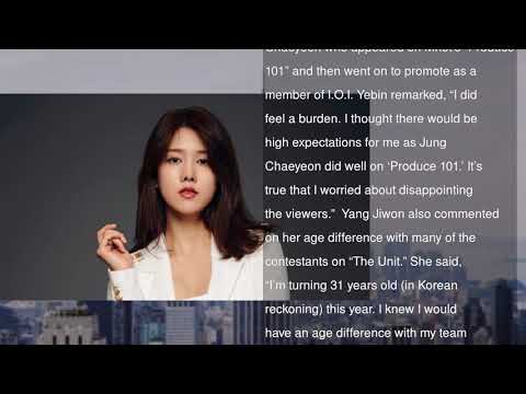 Yang Jiwon Talks About Competing With Much Younger Contestants On “The Unit”