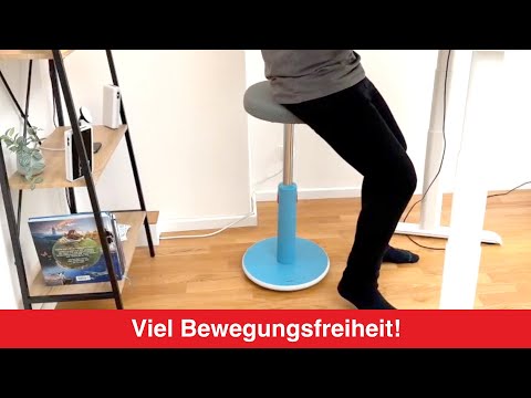 Artikelvideo 2 für LEITZ Hocker Ergo Cosy 65180089 grau, 1 St., Artikelnummer 793842