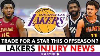 Lakers Trading For Donovan Mitchell, Kyrie Irving Or Trae Young In Offseason? + Lakers Injury News