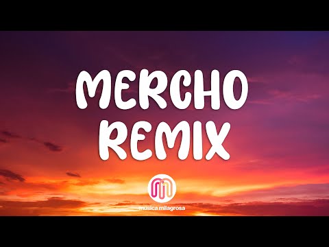 LiL CaKe, Ozuna, Ryan Castro, Migrantes - MERCHO REMIX (Letra/Lyrics)