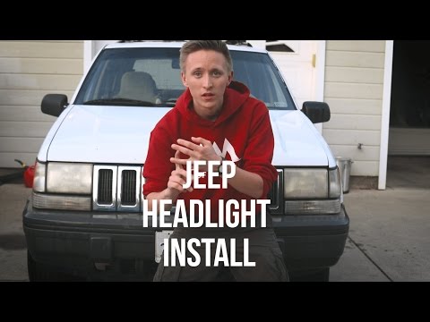 Jeep Headlight Install | Spec-D Tuning