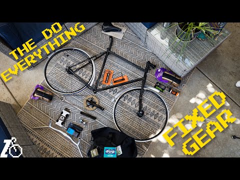 The Do Everything Fixed Gear Single Speed Bike | Fixed Gear Bike Build