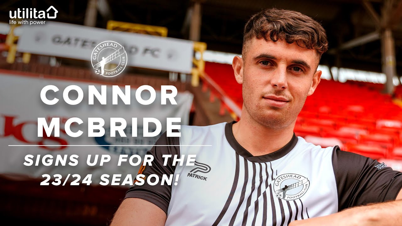 Trialist 21 SIGNS! 😍 | Connor McBride joins Gateshead | INTERVIEW