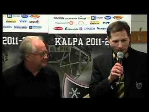 KalPa-Saipa ottelun lehdistötilaisuus 25.11.2011