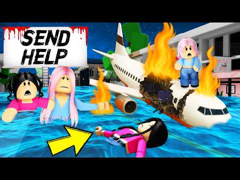 THE PLANE CRASH OF BROOKHAVEN! *SCARY* 💀😰 (Brookhaven Movie Roleplay)