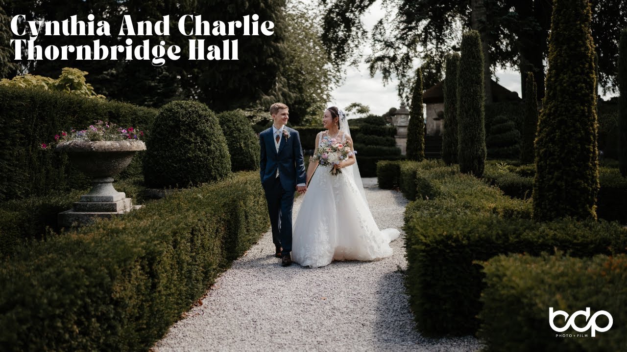 Thornbridge Hall wedding photography and film