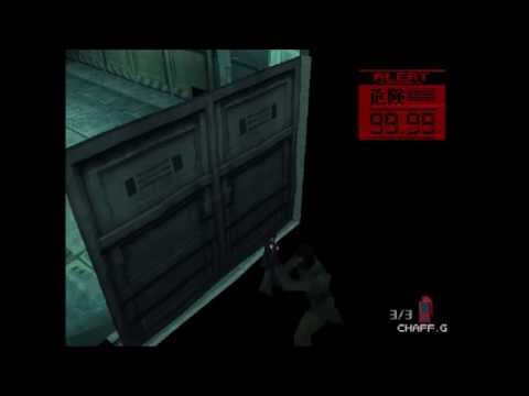 Metal Gear Solid 1 Glitch Bug (psx) - Tank Hangar